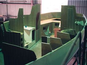 The interior work of the 10.5