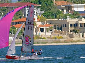 14 foot skiffs on the Swan River