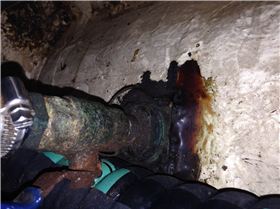 Engine intake seacock