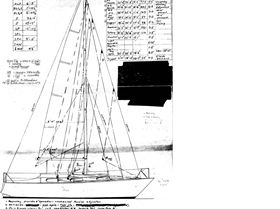 Currawong IOR sail plan