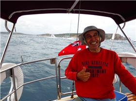 Mark after a run down to Sydney