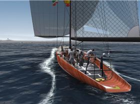 2017 Damo leading America's cup in cold moulded one off 1