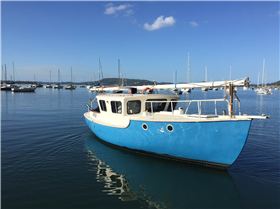 Mast ready for standing