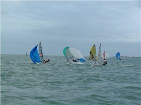 Not lookn Good 16 Skiffs at RQYS
