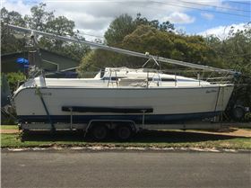 Imexus 28 on trailer