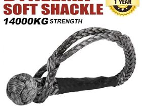 soft shackle 12mm55cm recovery gear dyneema winch rope 14t limit 14000kg - 1 