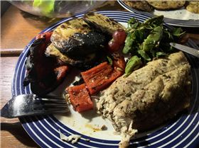 Last night line caught dinner