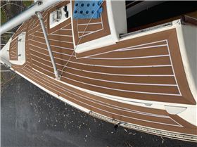 Faux teak decking
