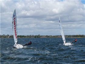Contender Racing Perth. Single Trapeze Skiff