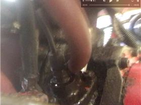 2021-02-13 Leak on engine