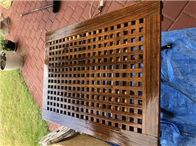 grate finish before the grit