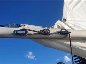 Santana 22 with 2nd reef