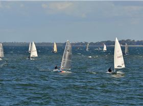 2022 HYC Winterbash from Races 1, 2 & 3, Monohulls