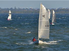 2022 HYC Winterbash from Races 1, 2 & 3, Monohulls