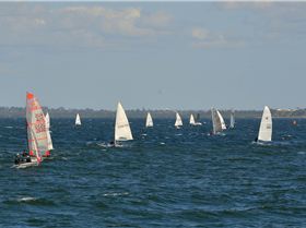 2022 HYC Winterbash from Races 1, 2 & 3, Monohulls