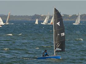 2022 HYC Winterbash from Races 1, 2 & 3, Monohulls