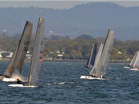 2022 HYC Winterbash Race 1, Multihulls