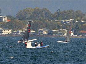2022 HYC Winterbash Race 1, Multihulls