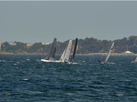 2022 HYC Winterbash Race 1, Multihulls