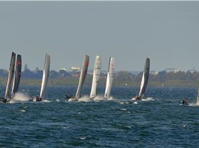 2022 HYC Winterbash Race 1, Multihulls