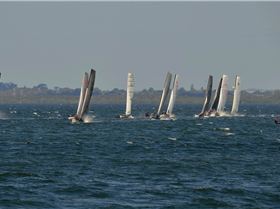 2022 HYC Winterbash Race 1, Multihulls
