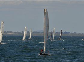 2022 HYC Winterbash Race 1, Multihulls