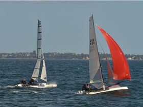 2022 HYC Winterbash Race 1, Multihulls