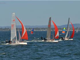 2022 HYC Winterbash Race 1, Multihulls
