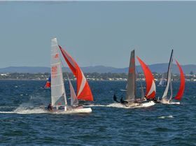 2022 HYC Winterbash Race 1, Multihulls