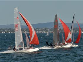 2022 HYC Winterbash Race 1, Multihulls