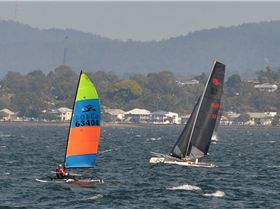 2022 HYC Winterbash Race 1, Multihulls