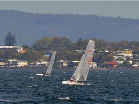 2022 HYC Winterbash Race 1, Multihulls