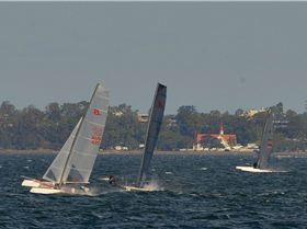 2022 HYC Winterbash Race 1, Multihulls