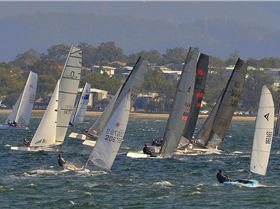 2022 HYC Winterbash Race 2, Multihulls