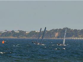 2022 HYC Winterbash Race 2, Multihulls