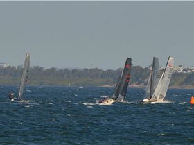 2022 HYC Winterbash Race 2, Multihulls