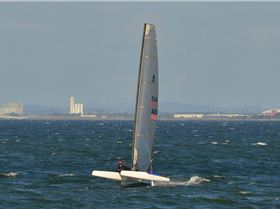 2022 HYC Winterbash Race 2, Multihulls