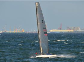 2022 HYC Winterbash Race 2, Multihulls