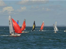 2022 HYC Winterbash Race 2, Multihulls