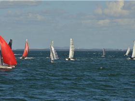 2022 HYC Winterbash Race 2, Multihulls