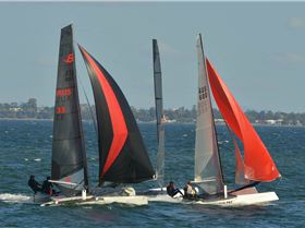 2022 HYC Winterbash Race 2, Multihulls