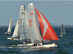 2022 HYC Winterbash Race 2, Multihulls