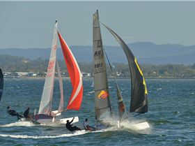 2022 HYC Winterbash Race 2, Multihulls