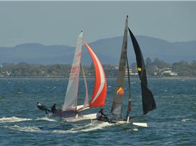 2022 HYC Winterbash Race 2, Multihulls