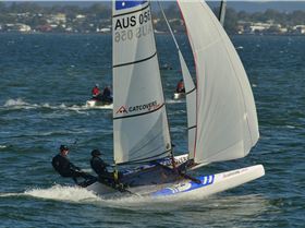 2022 HYC Winterbash Race 2, Multihulls