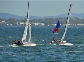 2022 HYC Winterbash Race 2, Multihulls