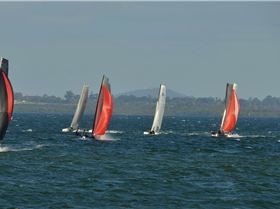 2022 HYC Winterbash Race 2, Multihulls