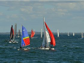 2022 HYC Winterbash Race 2, Multihulls