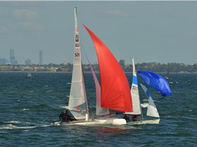 2022 HYC Winterbash Race 2, Multihulls