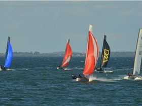 2022 HYC Winterbash Race 2, Multihulls